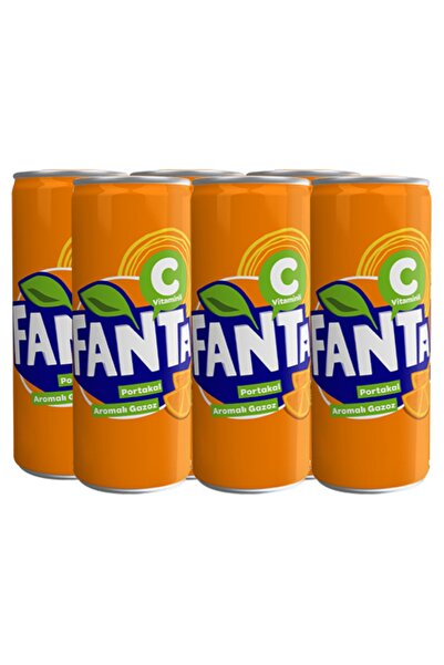 Fanta 6 X 250 Ml 5 * Adet