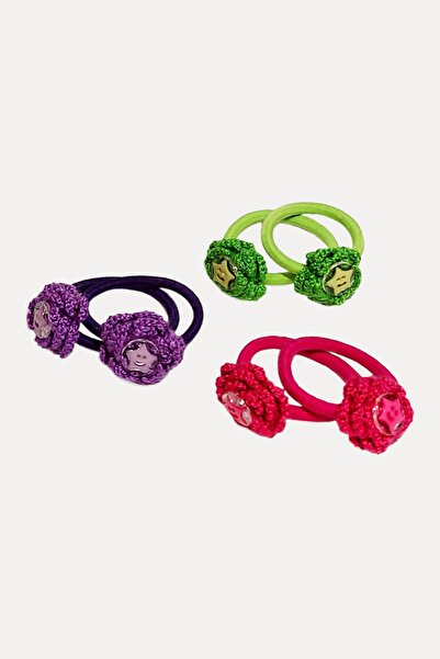 nftart.design Smiling Face Buttoned Floral Children's Buckle Set
