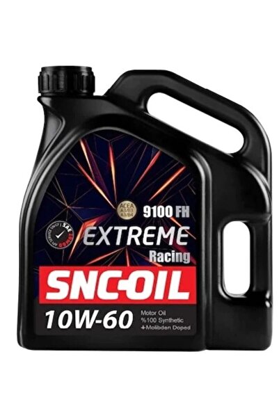 SNC OİL Snc-oıl 9100 Fh Extreme Racing 10w-60 Motor Yağı 4lt