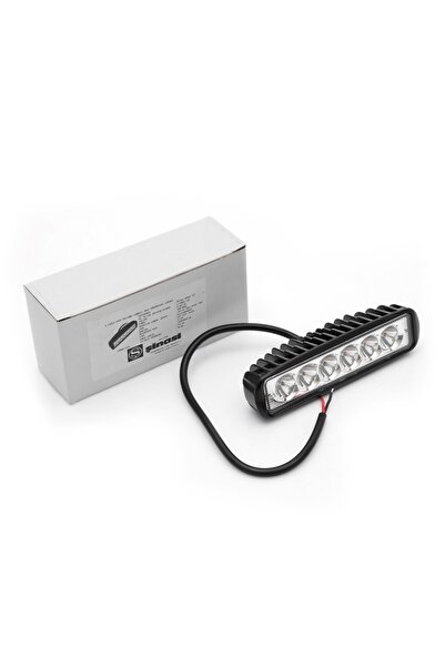 Kgn 6 Ledli Beyaz Çalışma Lambası Gündüz Ledi Off Road Geri Vites Lambası 12v...