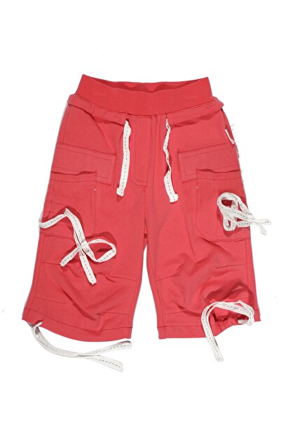 andywawa 4-5 Years, One Size, Girl's Combed Cotton Summer Bermuda Shorts