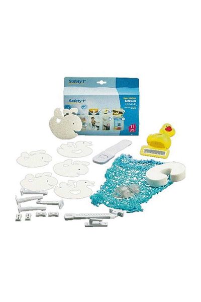 Safety 1st Onda Bath Tub & Tub Carrier White / Bathroom Safety Set
