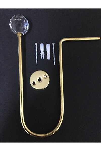 perdemhome Accesoriu pentru colectarea perdelelor Renso Gold Crystal Ball