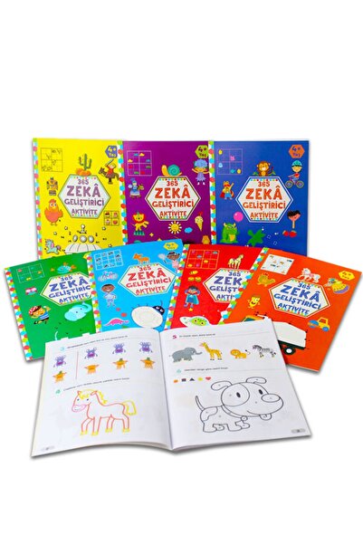 Çocuk Gezegeni 365 Zeka Geliştirici Aktivite Seti (8 Kitap Takım) / Kolektif / Çocuk Gezegeni / 9786052442593