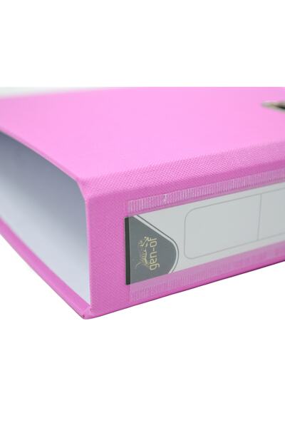 Gen-Of Plastic Folder Narrow Pink 1 Piece