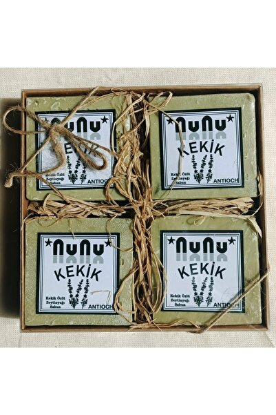 Kekik Özlü Zeytin Yağı Sabunu %100 El Yapımı, 4'lü Set