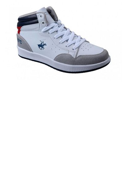 Afilva Beverly Hills Polo Club Unisex Daily Sports Boots Λευκά