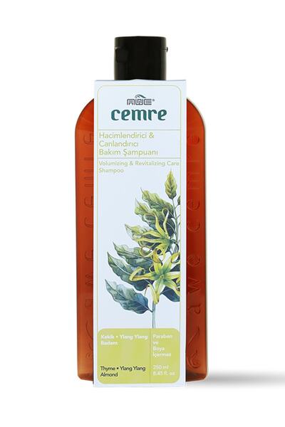 Awe Cemre شامبو إصلاح مكثف/ يعزز سلك الشعر/ يعزز تكوين الشعر الجديد/250 مل