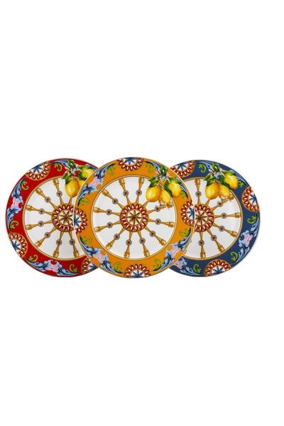 Lucky Art Lyeg 208 Harmony Bone 6 Lı Servis Tabağı Seti