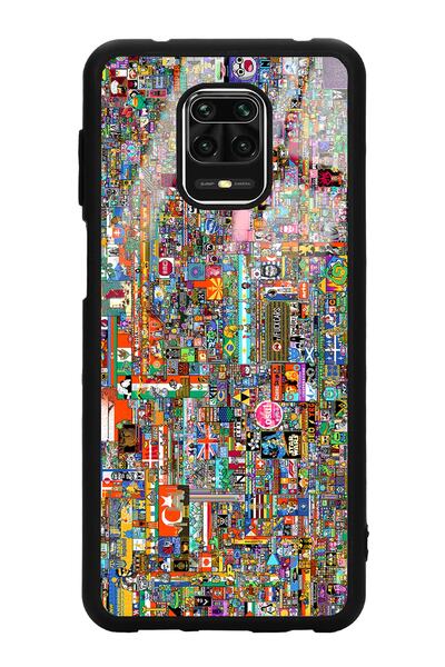 Spoyi Xiaomi Redmi Note 9 Pro R/place Hatıra Tasarımlı Glossy Telefon Kılıfı
