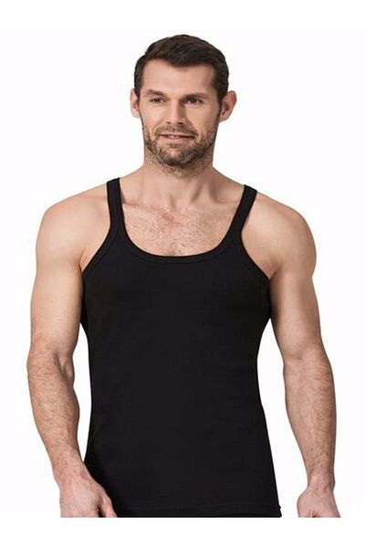 Namaldı Men's 4-Piece Black Rib Thin Strap Athlete New Season