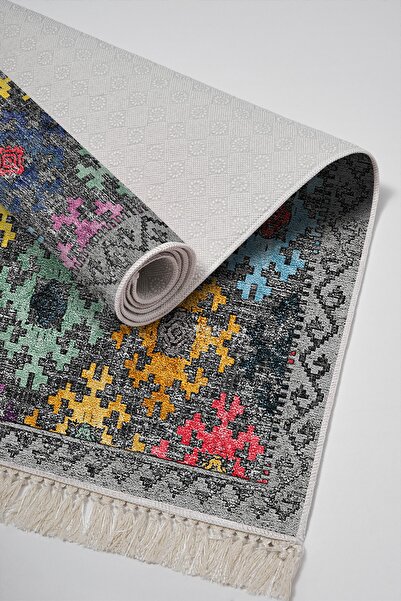 Alanur Home Washable Non-Slip Base 3-Piece Bedroom Set F5008 Scandinavian Color