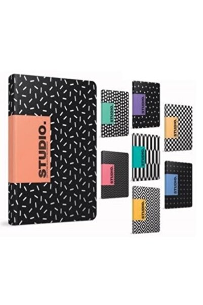Gıpta Studio 19x26 Dikişli Sert Kapak Defter 120 Yaprak Çizgili