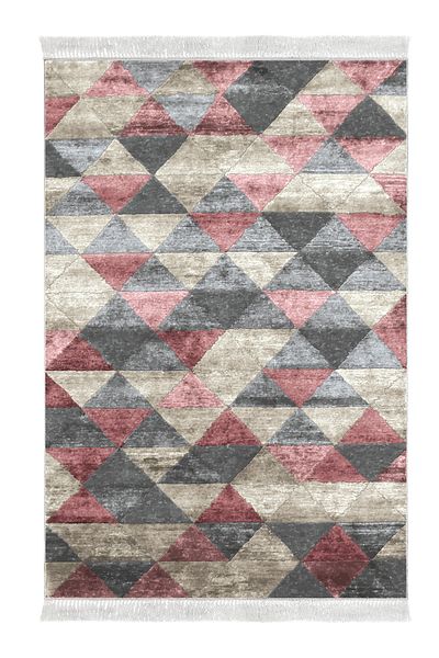 Alanur Home Eko Djt 2 Li Washable Αντιολισθητική Βάση Χαλάκι Μπάνιου 661 Nordic Powder 60 X 100 - 50 X 60