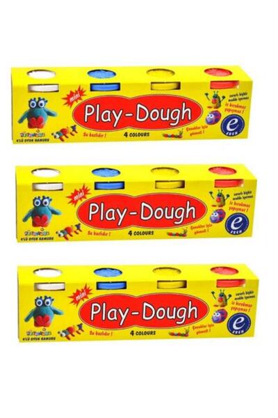 Play Doh Oyun Hamuru 4'lü 3 Paket