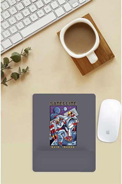 Gizeo Concept Mouse Pad cu model de astronaut zelant cu suport pentru încheie...