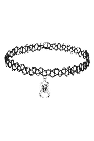 TakıConcept Kendini Asan Iskelet Sallantılı Choker Kolye