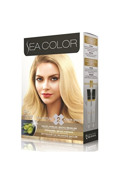 Sea Color 9.0 Saç Boyası Buğday Sarısı
