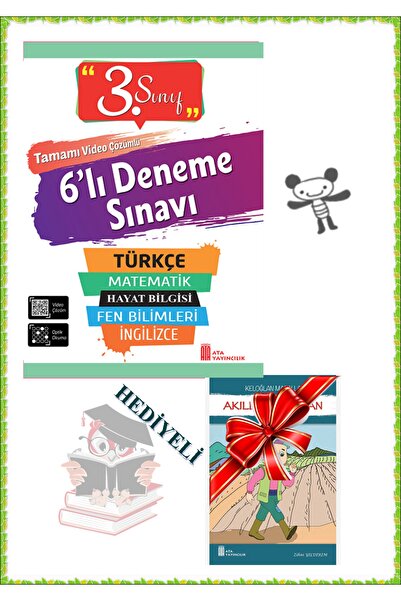 Ata Yayıncılık 3. Sınıf 6'lı Poşet Deneme Sınavı Hikaye