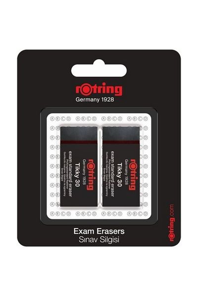 Rotring Tikky Exam Eraser No:30 2 Pieces