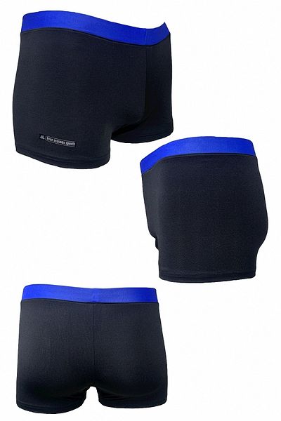 Fs Men's Black Saks Swimmer Sea Pool Beach Swimsuit