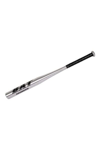 epazzar Metal Beyzbol Sopası Alüminyum Alaşım Gümüş Gri