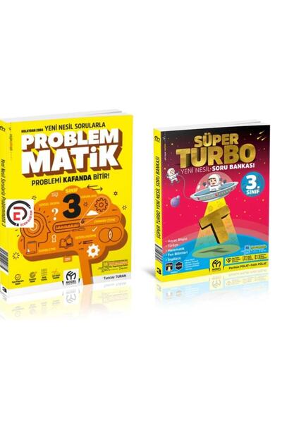 Model Yayınları 3.sınıf Problemmatik + Yeni Nesil Süper Turbo Tüm Dersler Sor...