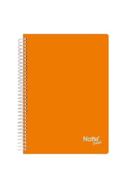 Notte A6 80/1 Plastic Cover Spiral Trend Memo Pad Notebook