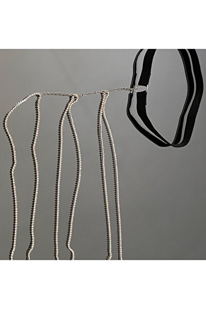 pop up store Kristal Taşlı Üç Sıra Bacak Aksesuarı