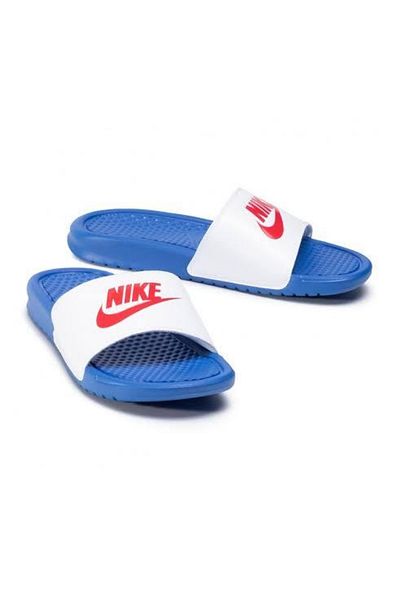 Nike Benassi Jdi Men's White Slippers 343880 -410