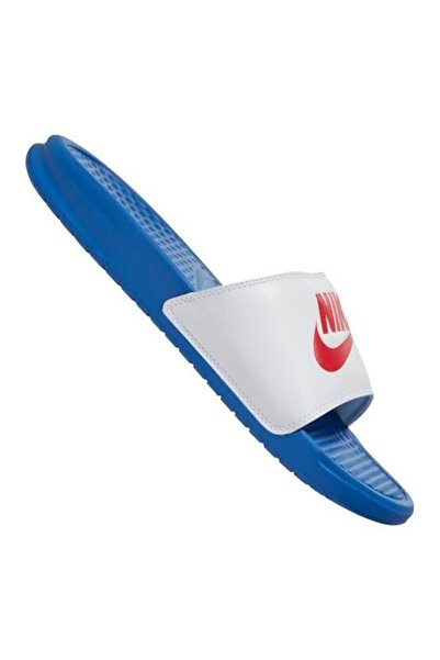 Nike Benassi Jdi Erkek Beyaz Terlik 343880-410