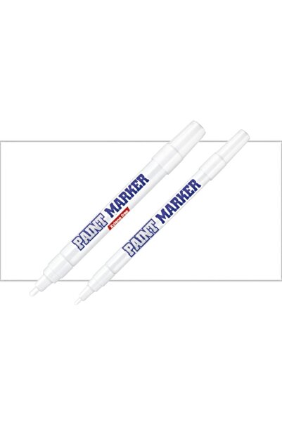 Bigpoint Marker Pen Set of 2 White