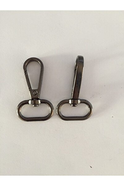 Generic Brand 10 Black Nickel Bag Hooks - 2 cm