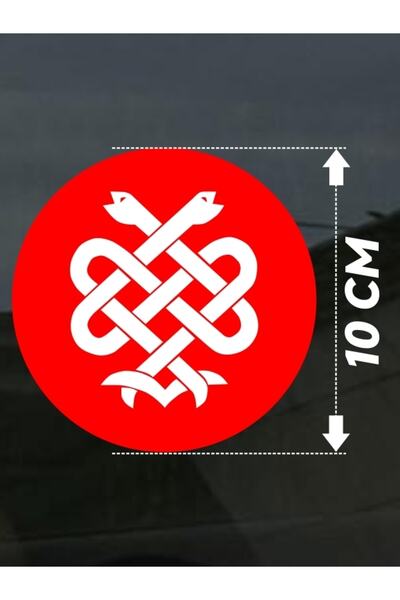 Teknik Reklam Doktor Arma Tıp Amblemi Logo Oto Araba Sticker 2 Adet