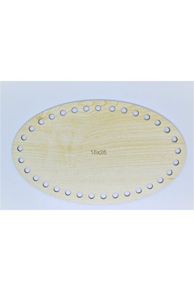 DMahşap 15x25 см овална дървена подложка и основа за кошница, чиния, подложка...