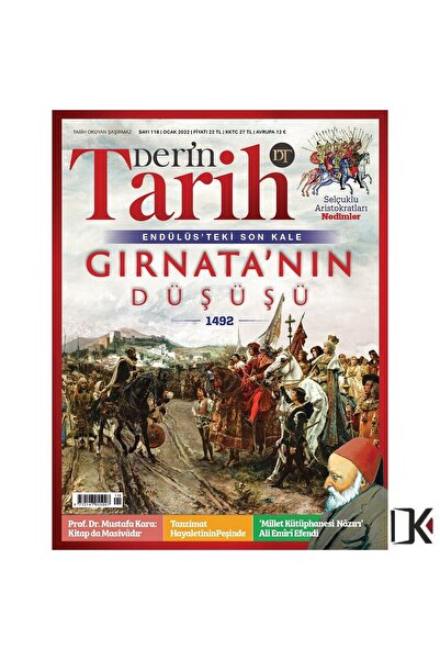 Derin Tarih Dergisi Derin Tarih Ocak 2022