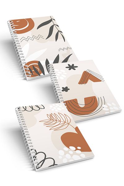 CoNotes 3-Piece Spiral Checked Notebook Set - Wanderlust Series A5 (15X21CM)