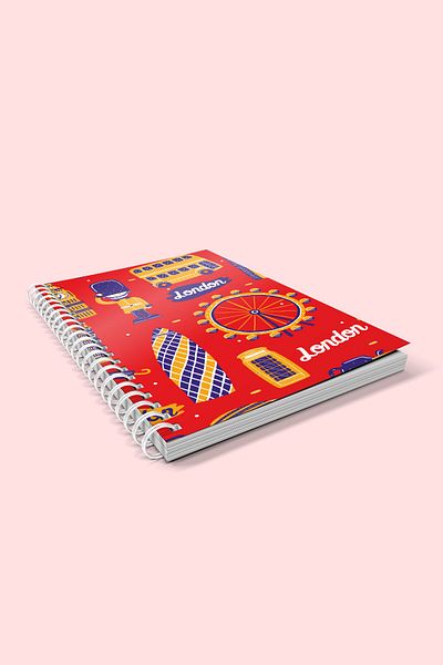 CoNotes A5 Spiral Checked Notebook (15x21cm)