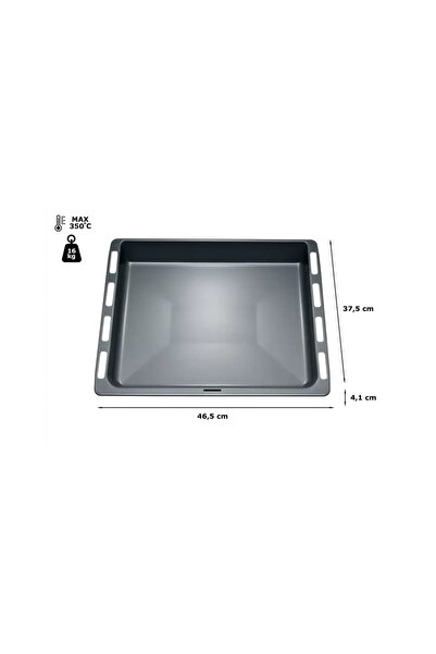 Bosch Siemens Profilo Ankastre Orjinal Fırın Tepsisi Derin. Cihazınızla Uyuml...