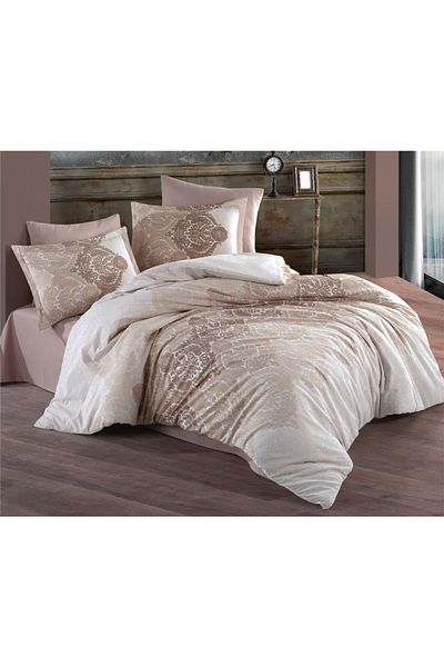 Clasy Double Ranforce Duvet Cover Set Zeta V1