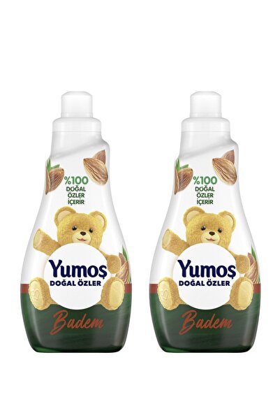 Yumoş Extra Doğal Özler Badem Konsantre Çamaşır Yumuşatıcısı 1200 ml 50 Yıkam...