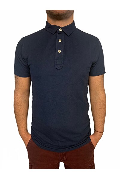 Superfly Мъжка поло тениска, тъмносиня 21502-04