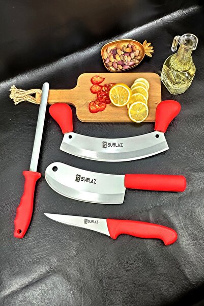 SürLaz Prolaz 4 Parça Satır Zırh Bıçak Seti Döküm Masat
