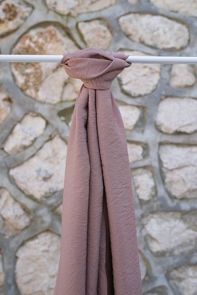 Ramada İpek Kraş Viscose Jazz Shawl Dark Mink