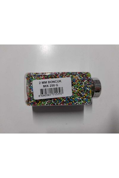 Dr. Gusto Edible Decorative Dragee 2 mm Mix Beads 250 g
