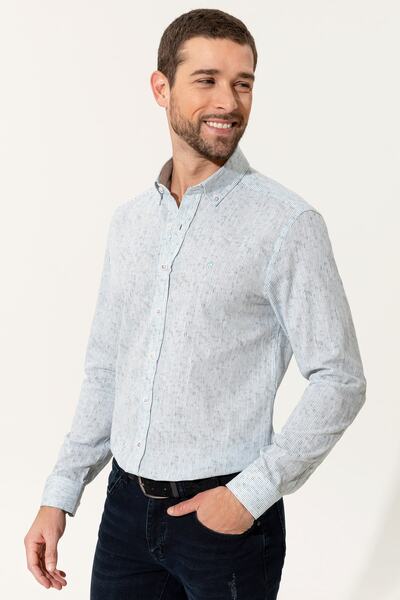 Pierre Cardin Men's Zumrut Shirt G021Sz004.000.1369577