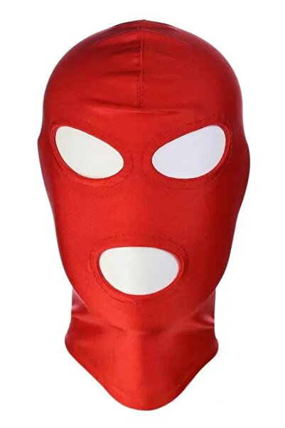 Genel Markalar Fantezi Kırmızı Kumaş Maske