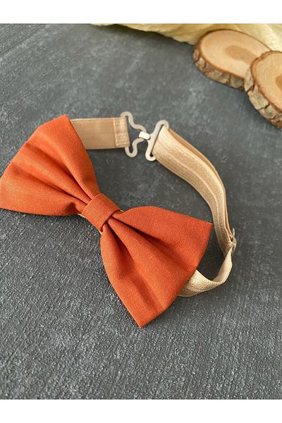 Miniko Butik Brick Color Children's Bow Tie