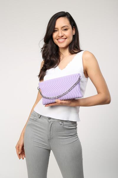 Morpelikan Дамска чанта през рамо Lilac