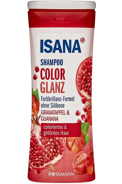ISANA Pomegranate and Guarana Shampoo - 300 ml